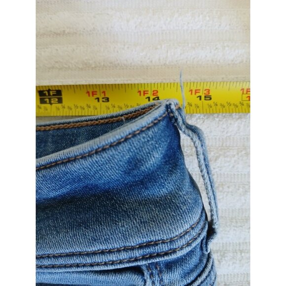 American Eagle Womens Jeans 8 Kick Boot Denim Dark Wash Next Level Stretch - Picture 14 of 16